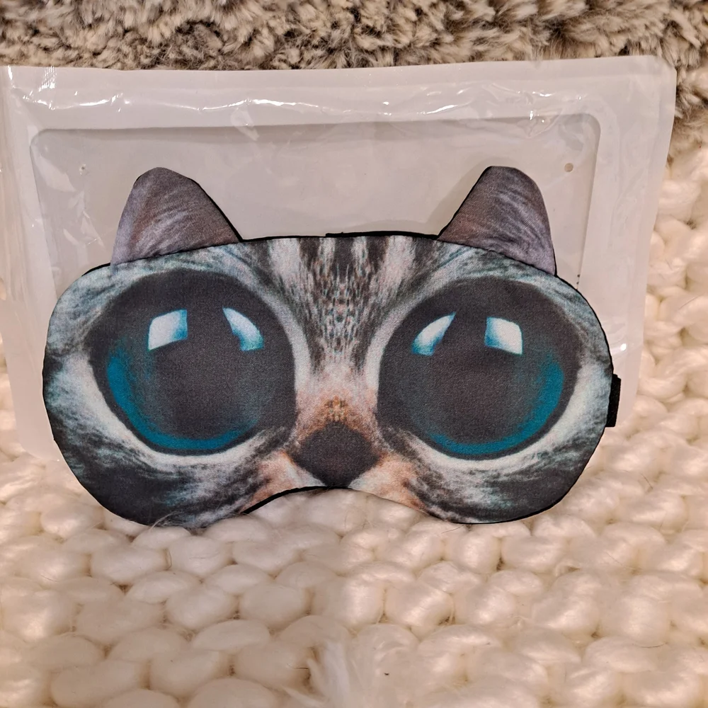 Blue Eyed Cat Sleep Mask